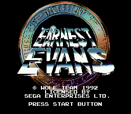 Earnest Evans screenshot 3 for Sega Genesis